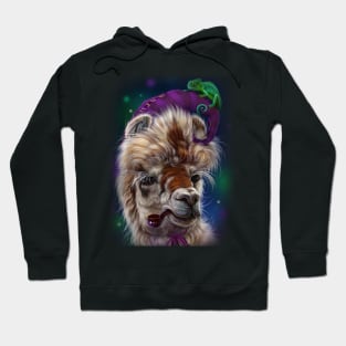 Lama and chameleon Hoodie